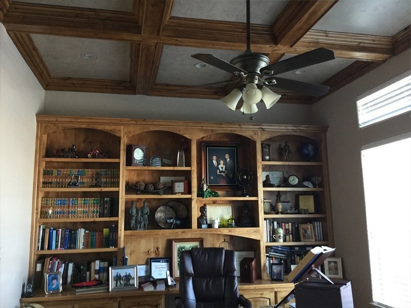 Inspiration for a traditional home office in Salt Lake City.