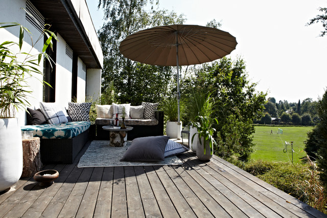 Terrasse hyggeligt uderum