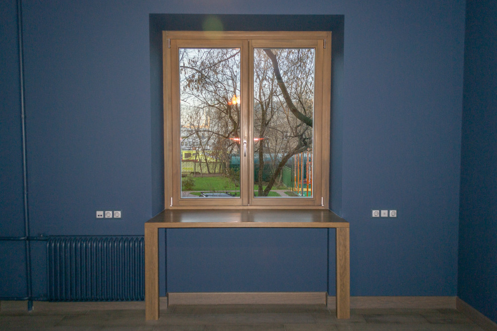 Окна из лиственницы в квартире