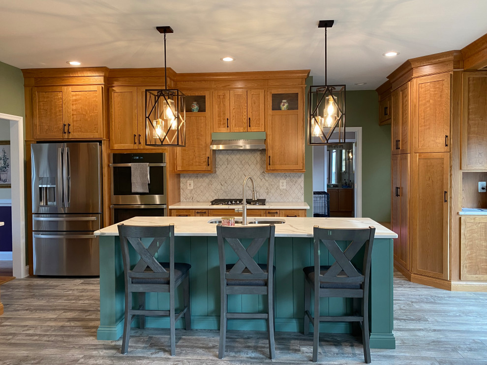 Transitional kitchen photo in DC Metro