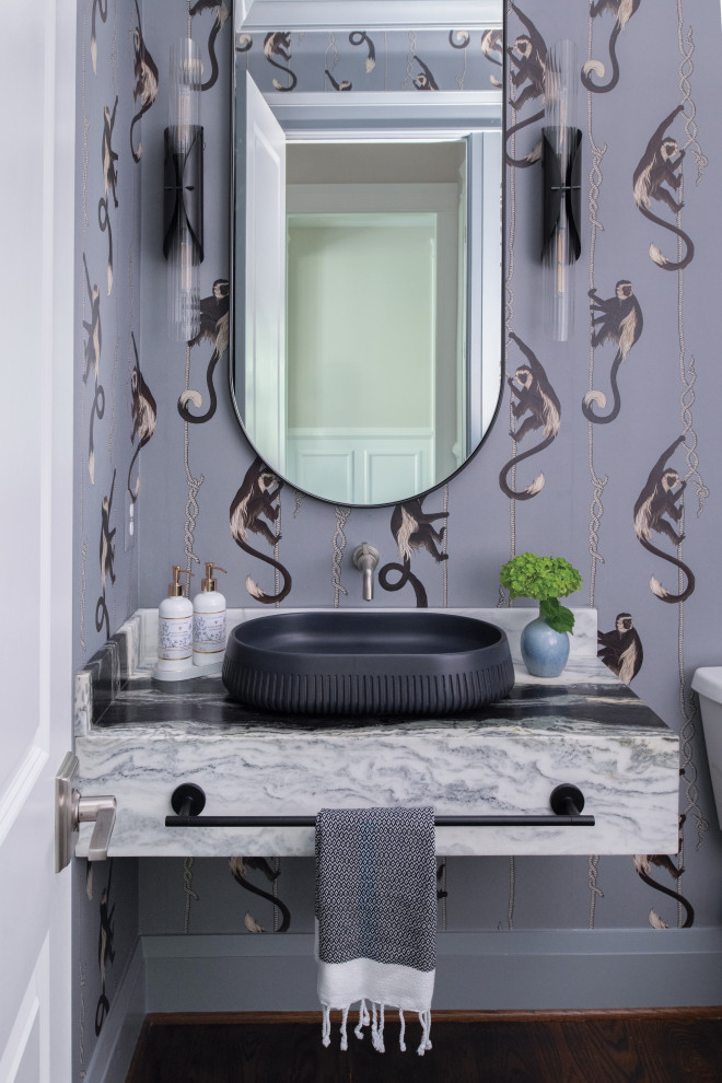 Monkey Business: Powder Room - Eclectic - Powder Room - DC Metro - by ...