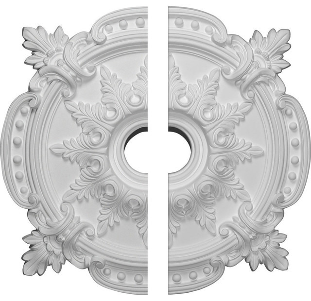 28 3 8 Od X 3 3 4 Id X 1 5 8 P Benson Classic Ceiling Medallion Two Piece