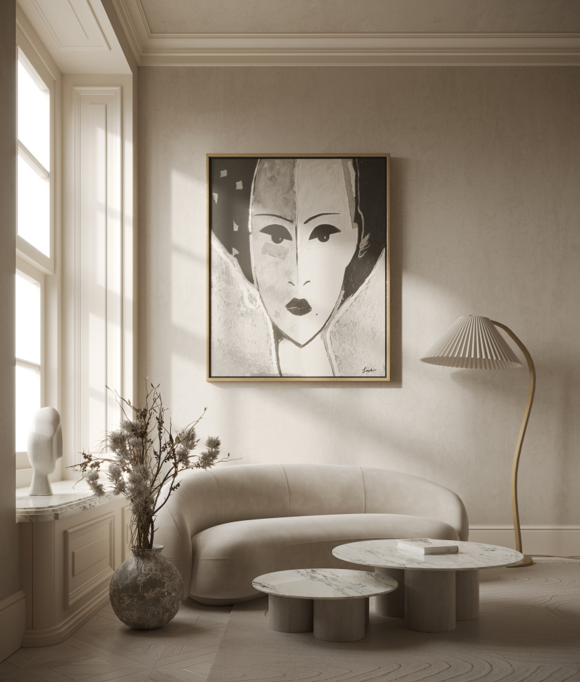 Гостиная в скандинавском стиле