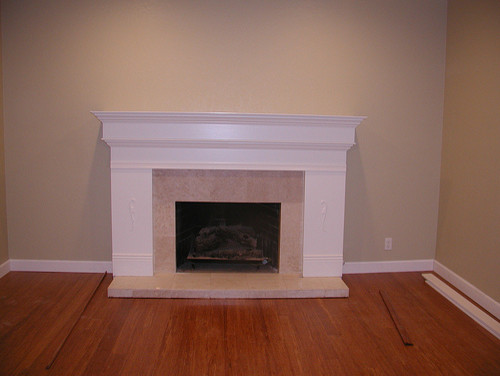 Help? How to trim fireplace gap after floor install? Pics