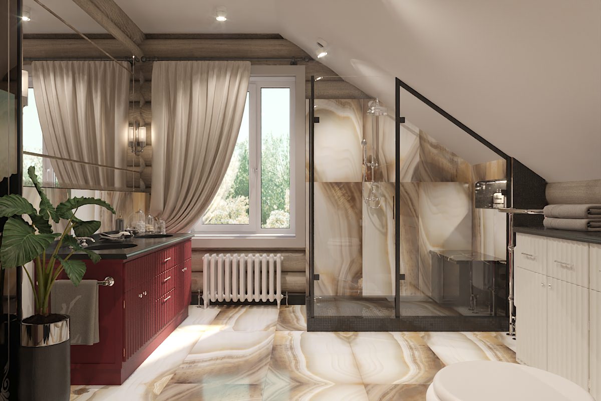 Дом из бруса в Юго-Западном