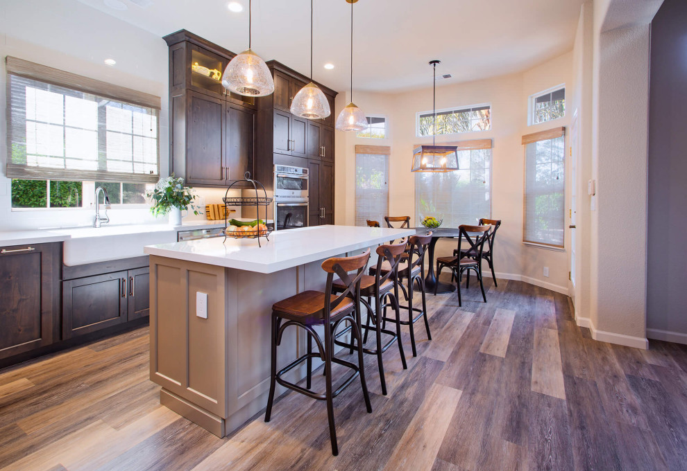 Inspiration for a transitional kitchen remodel in Sacramento