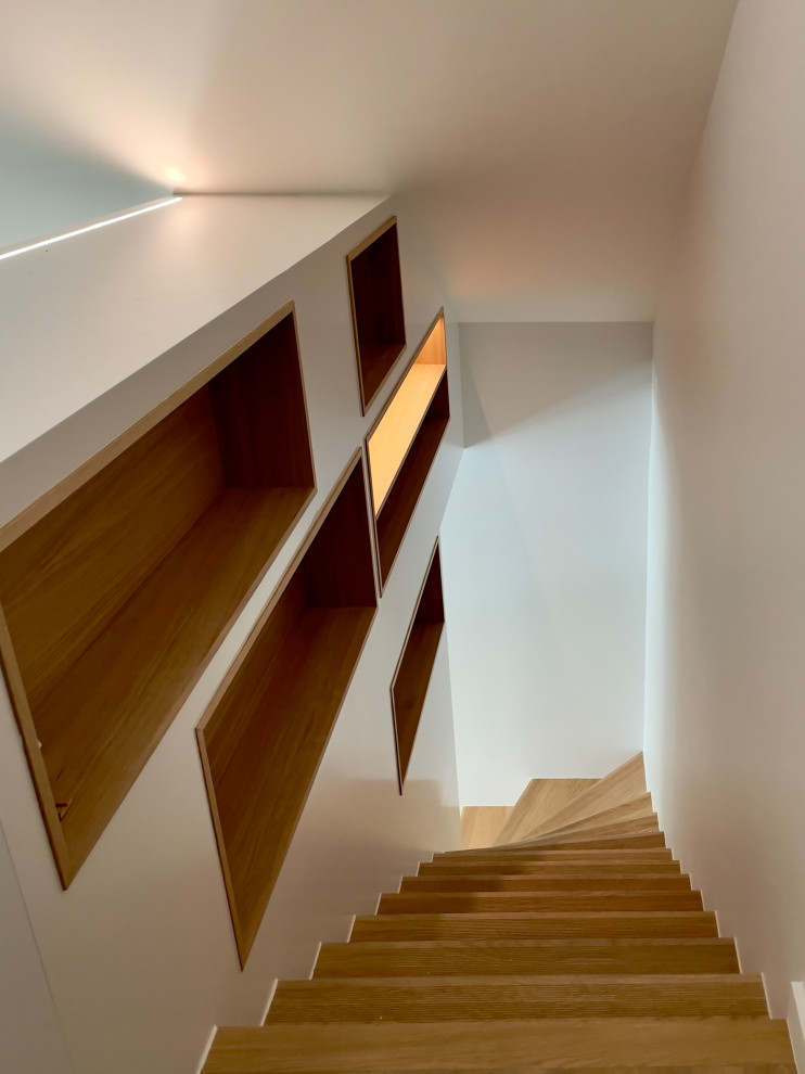 (En cours) Maison ossature bois mixte enduit, bardage bois