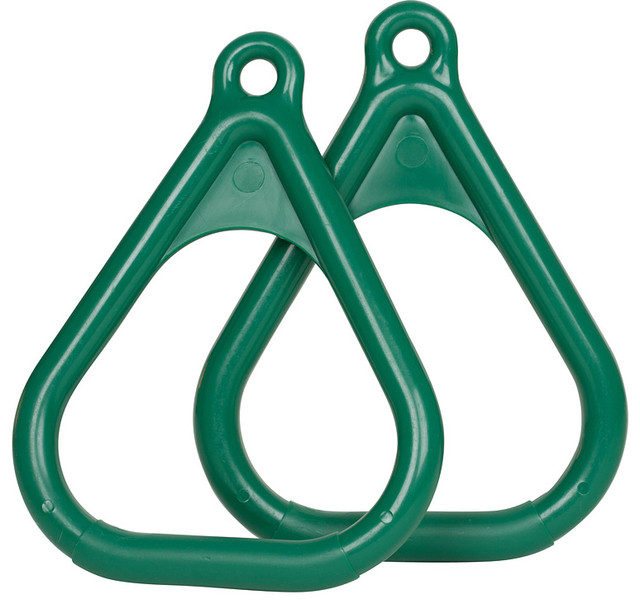 Swing Set Plastic Trapeze Rings, Set of 2 Contemporary Kids