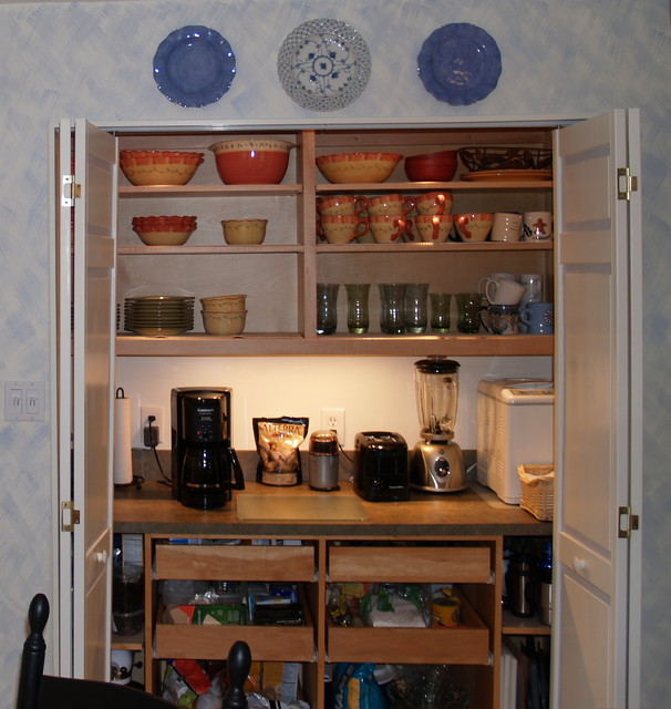 The Working Pantry Invaluable Hidden Workspace Eclectic