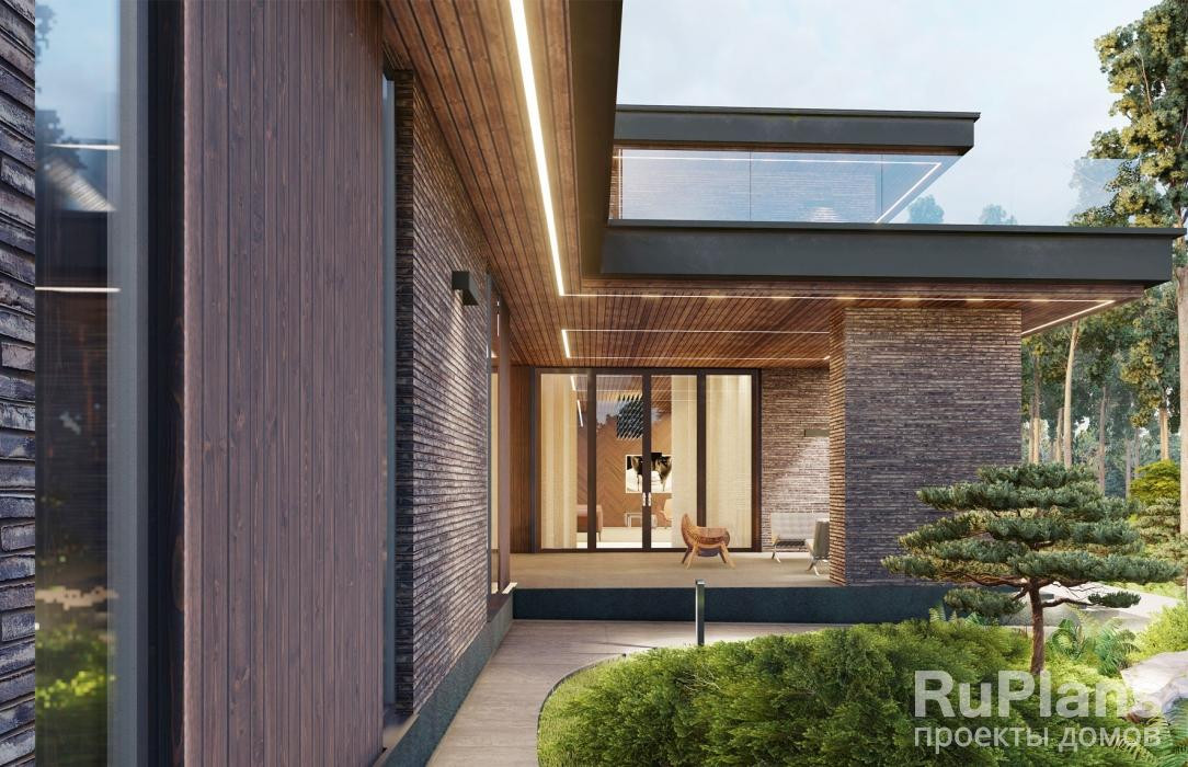 Rg5912 - Двухэтажный дом с зимним садом и гостевым флигелем