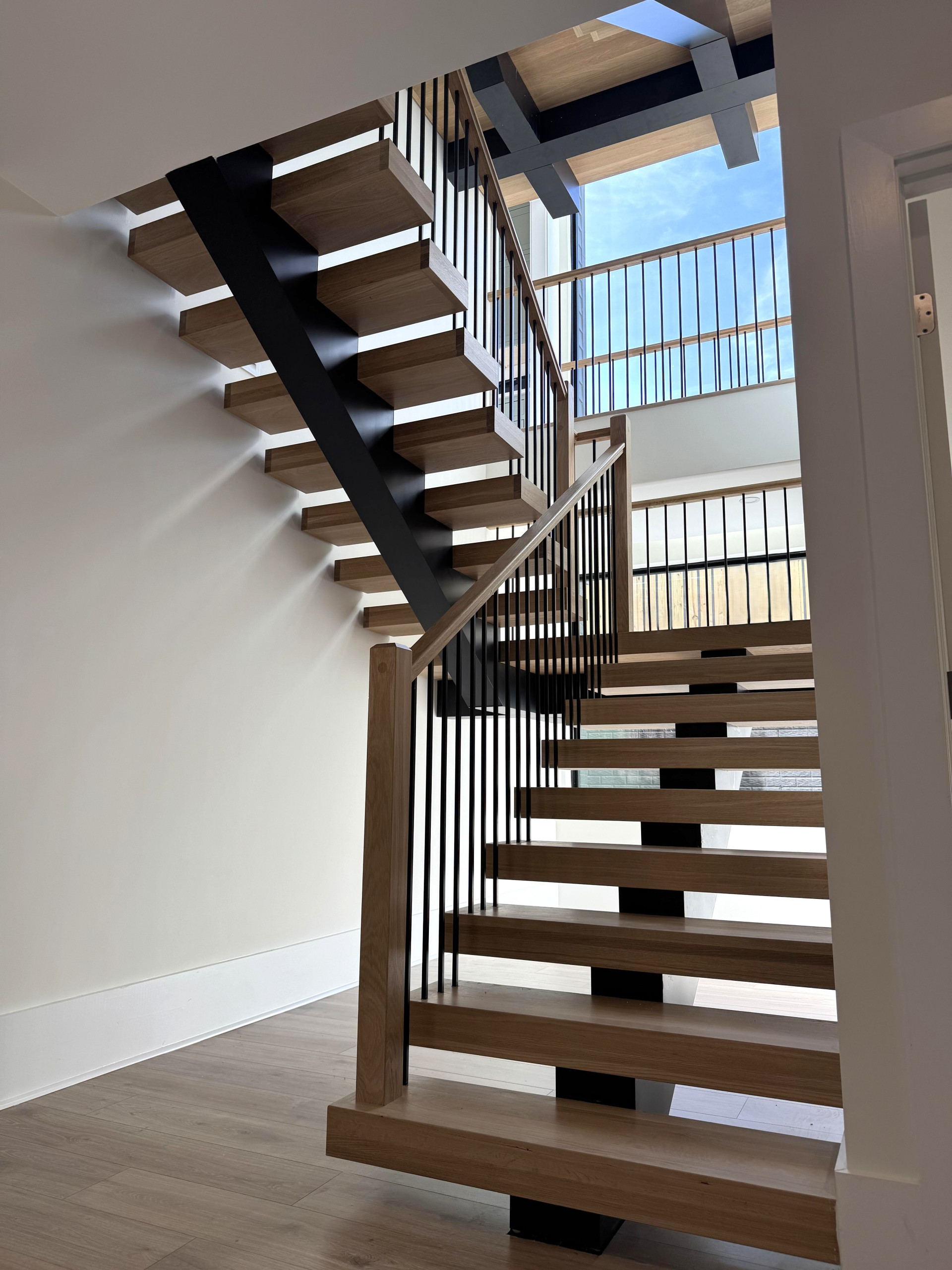 139_Four-Story Modern Staircase, Arlington, VA 22207