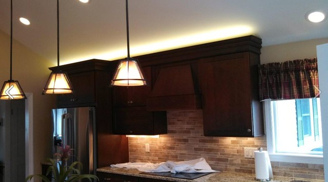 Cathedral Ceiling Kitchen american-traditional-kitchen