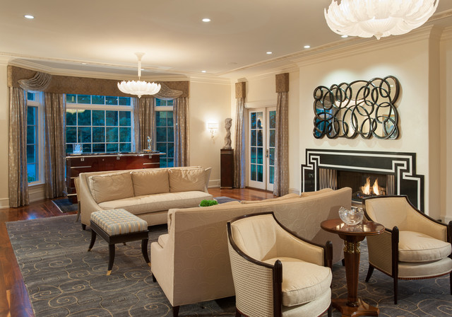 Art Deco spectacular - Contemporary - Living Room - Philadelphia - by