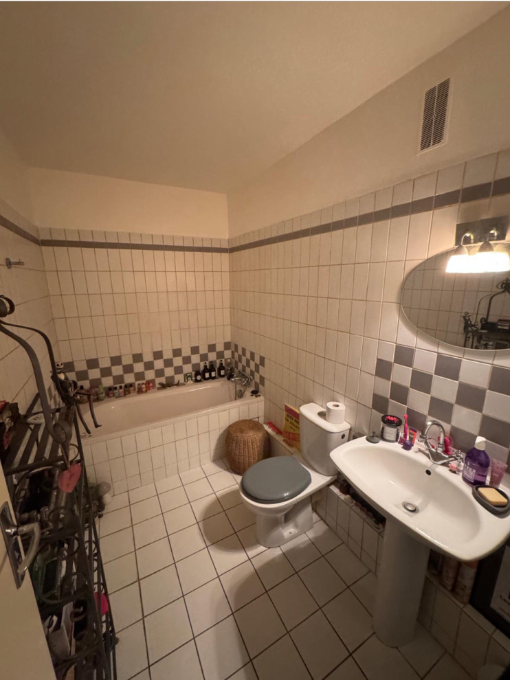 Projet Gambetta, rénovation complète d'un appartement de 34m2