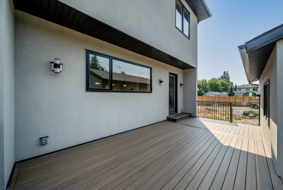 Home design - transitional home design idea in Calgary