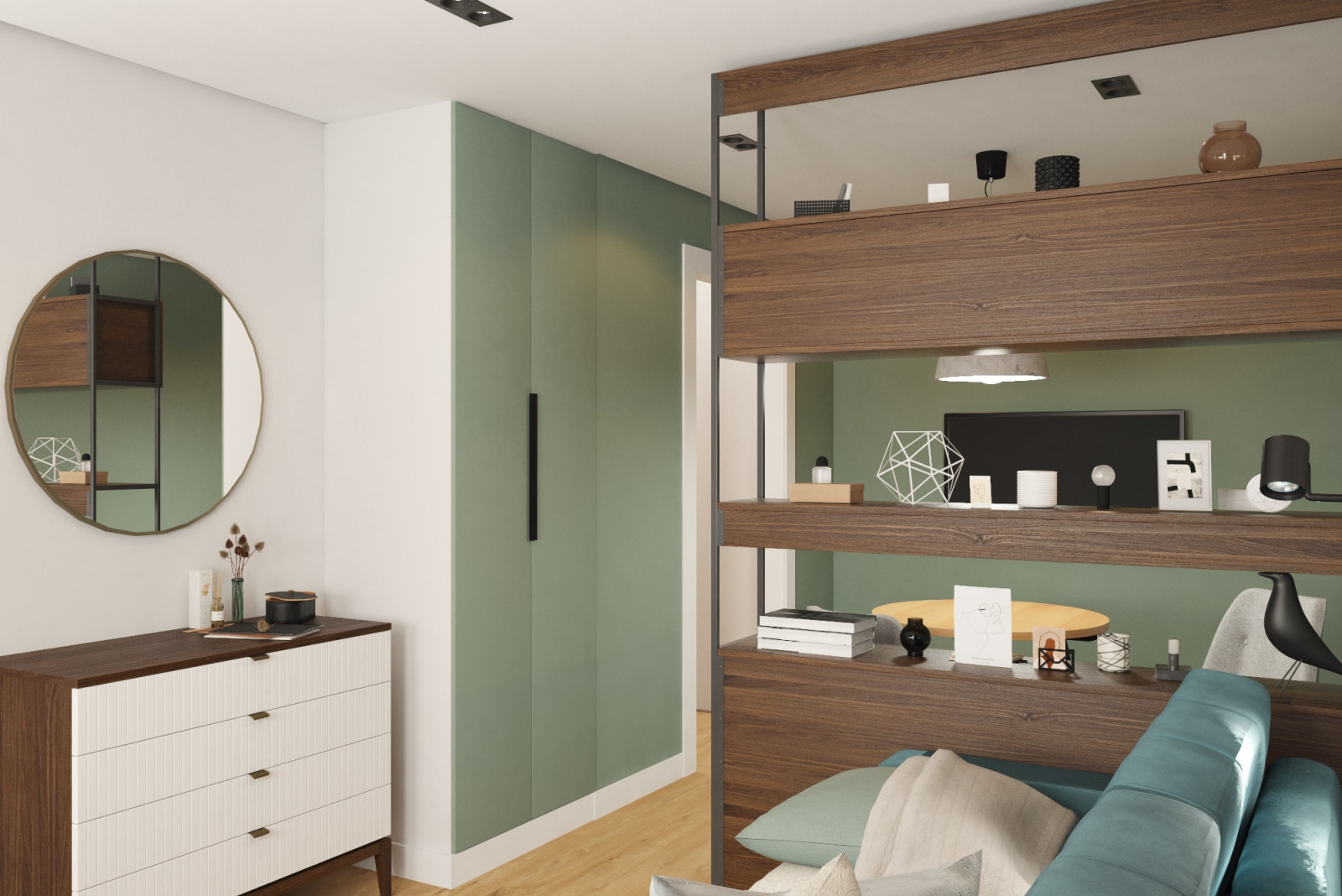 Хрущевка в минимализме