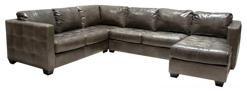 Brit XL Sectional - Bison Smoke