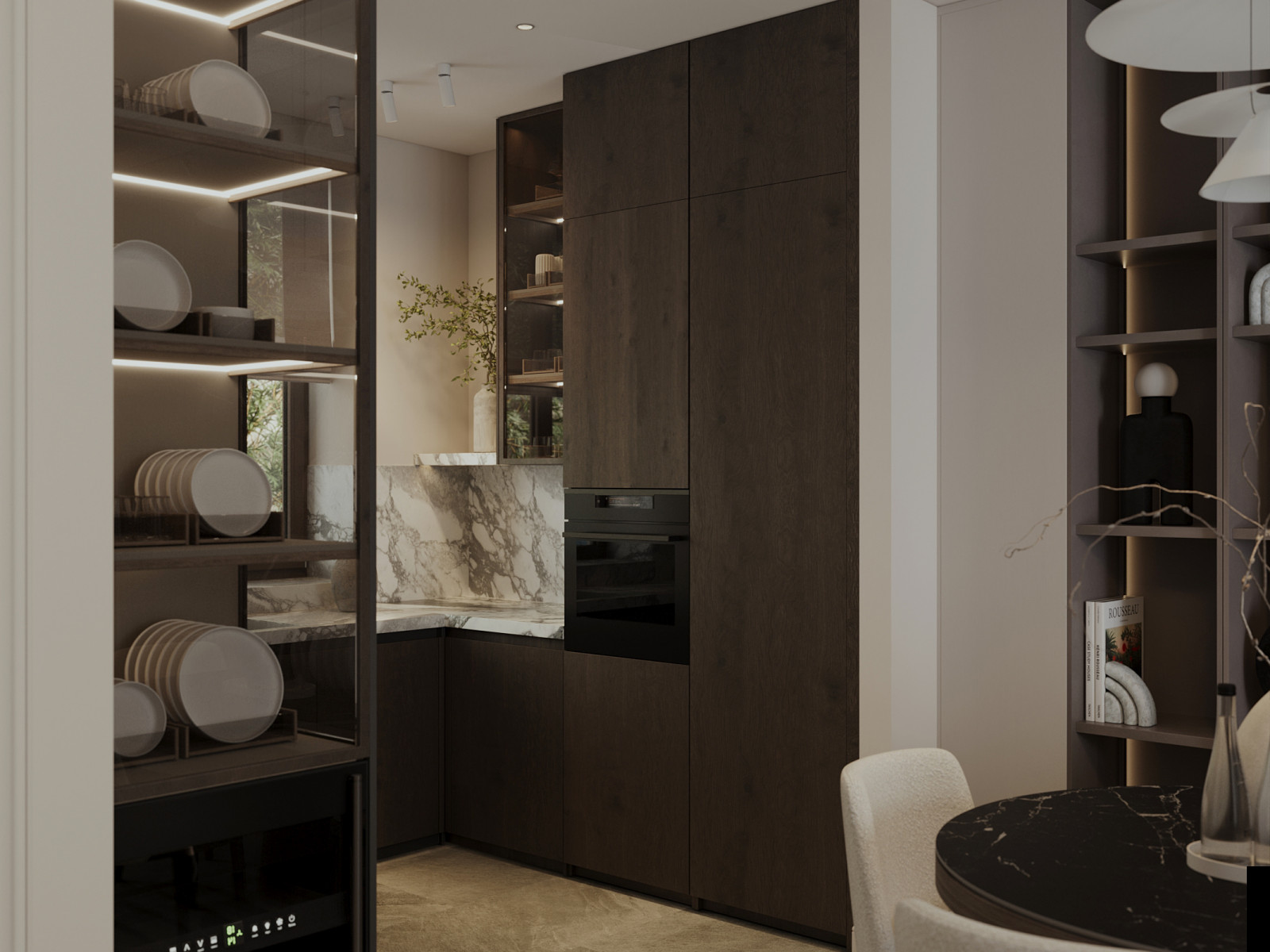 Загородный дом. Дизайн интерьера.