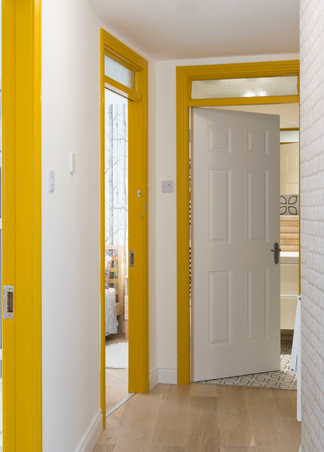 Sunny hallway scandinavian-corridor