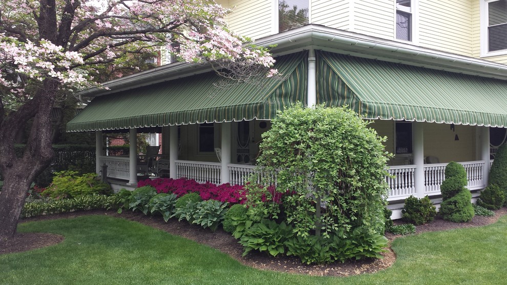 Porch Awnings Farmhouse Philadelphia by Kreider's Canvas Service