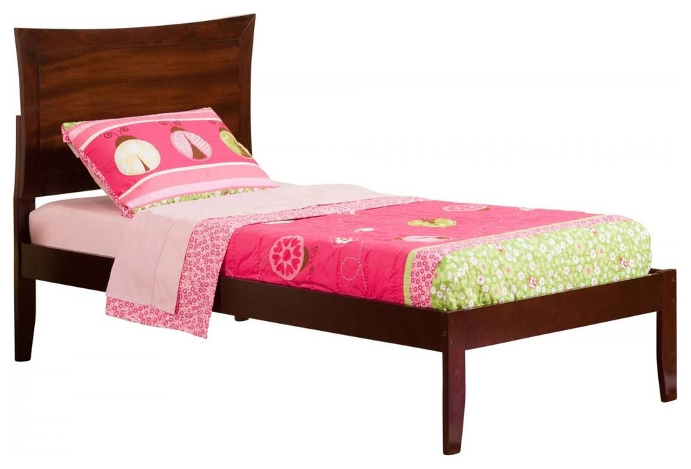 Metro Bed, Twin XL Transitional Platform Beds by Furniture Domain