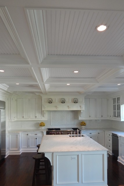 CEILINGS, MOLDINGS AND TRIM transitional-kitchen