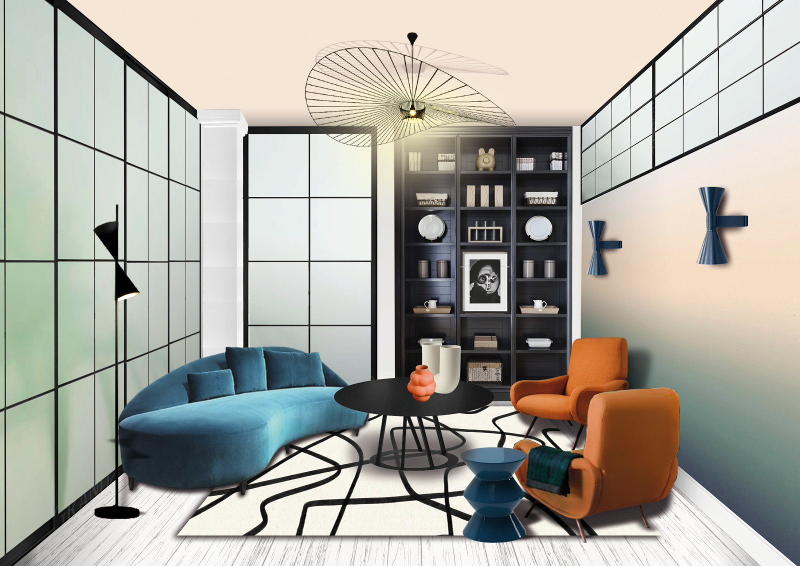 Дизайн-проект интерьера «Утро в Париже»