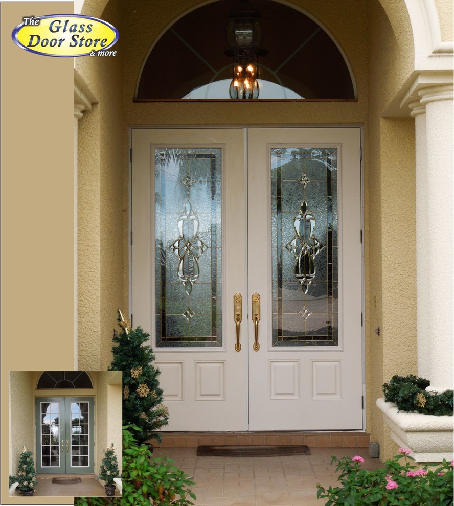 Front Door Remodel and Replacement Traditional Tampa by The Glass Door Store Houzz