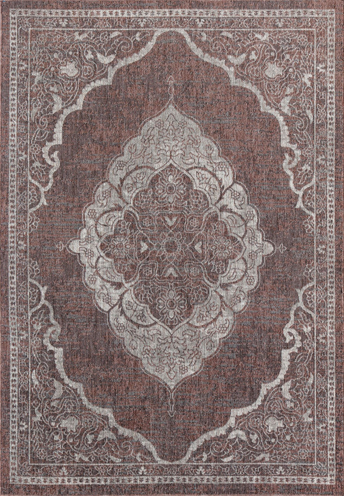Rugs America Celestia CA95A Vintage Traditional Vintage Pewter Area Rug