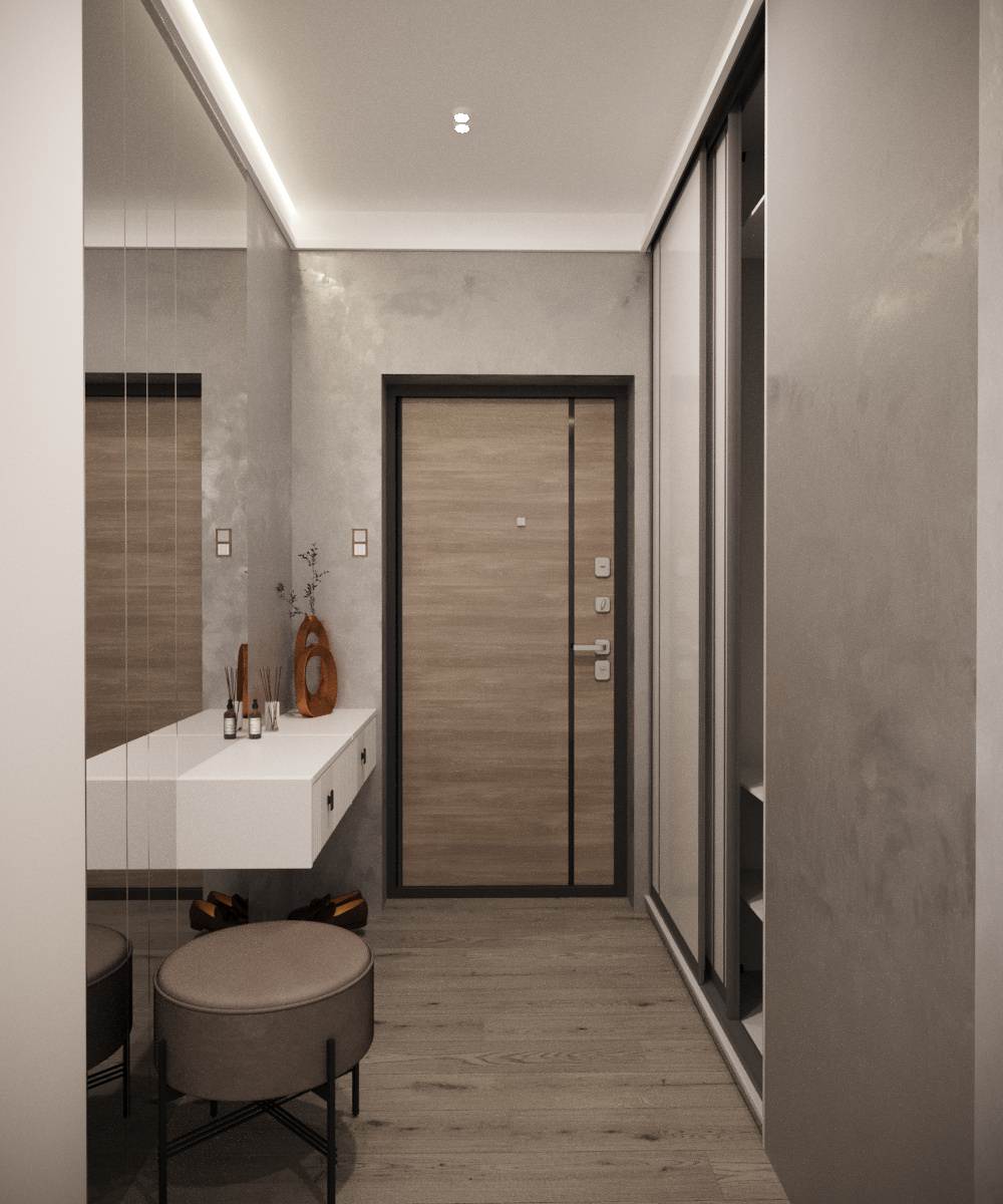 Прихожая ЖК Бастион