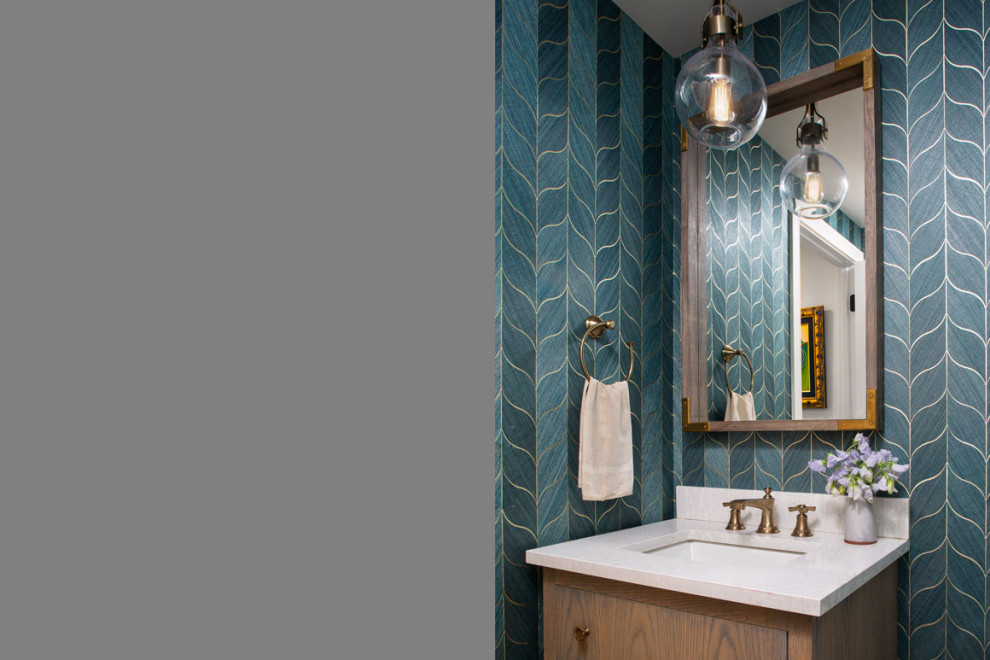 Home design - eclectic home design idea in Denver