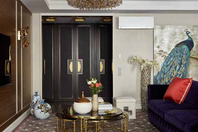 Private Apartment contemporary-living-room