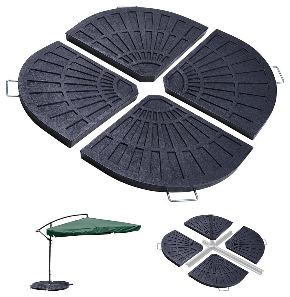 Fan-Shaped Cantilever Offset Outdoor Umbrella Base,YES0362