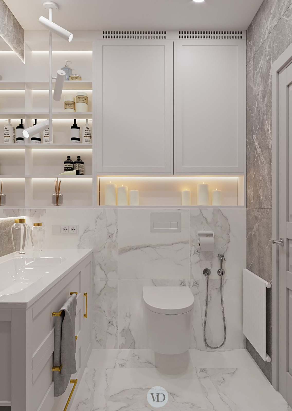 Дизайн-проект квартиры Яблочкино