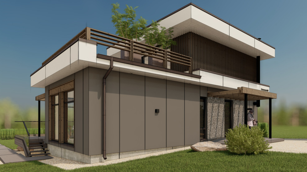 Реконструкция каркасного дома в г. Казань