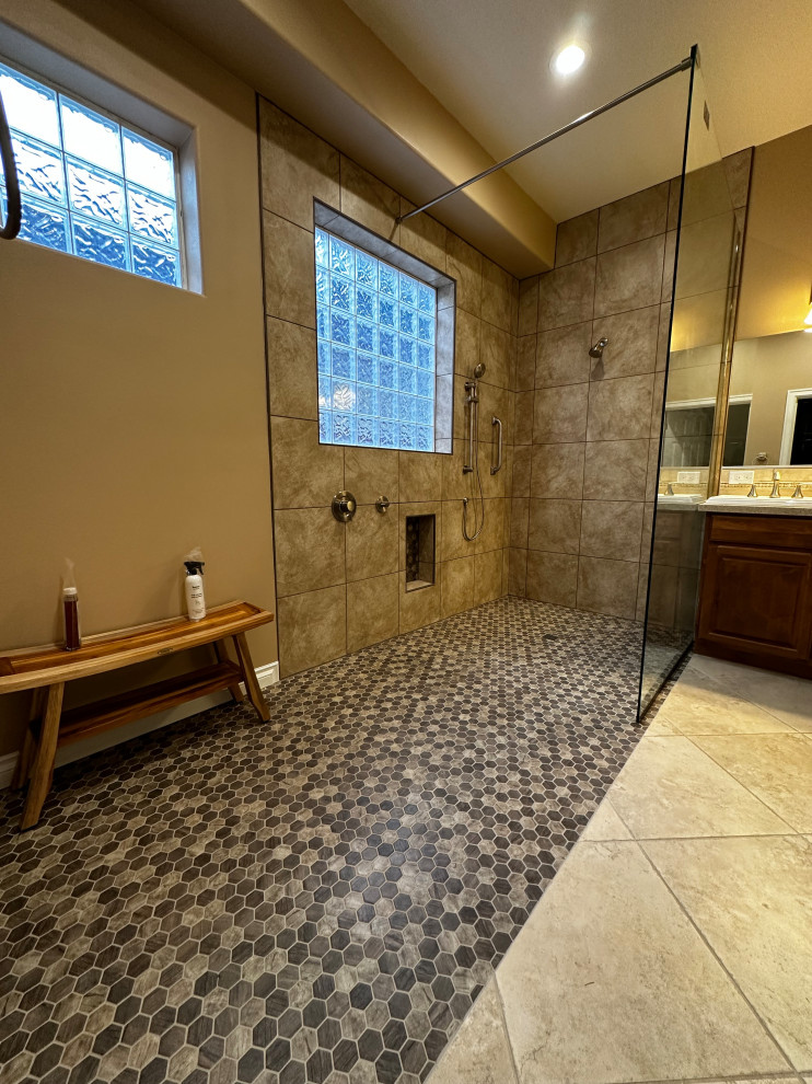ADA Bathroom/Garage Retrofit and New Flooring