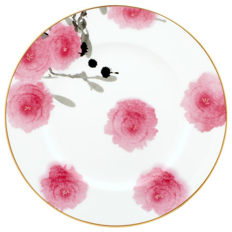 Noritake Yae Accent Plates, Set of 4 Contemporary Serving Dishes