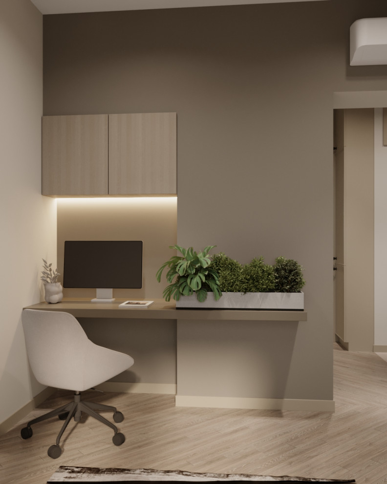 Современный дизайн-проект в пастельных тонах