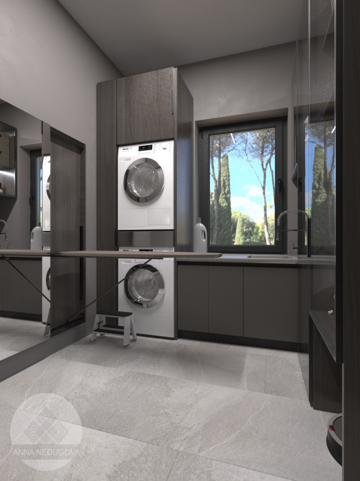 Дизайн проект загородного дома, д. Жаворонки, Московская область.