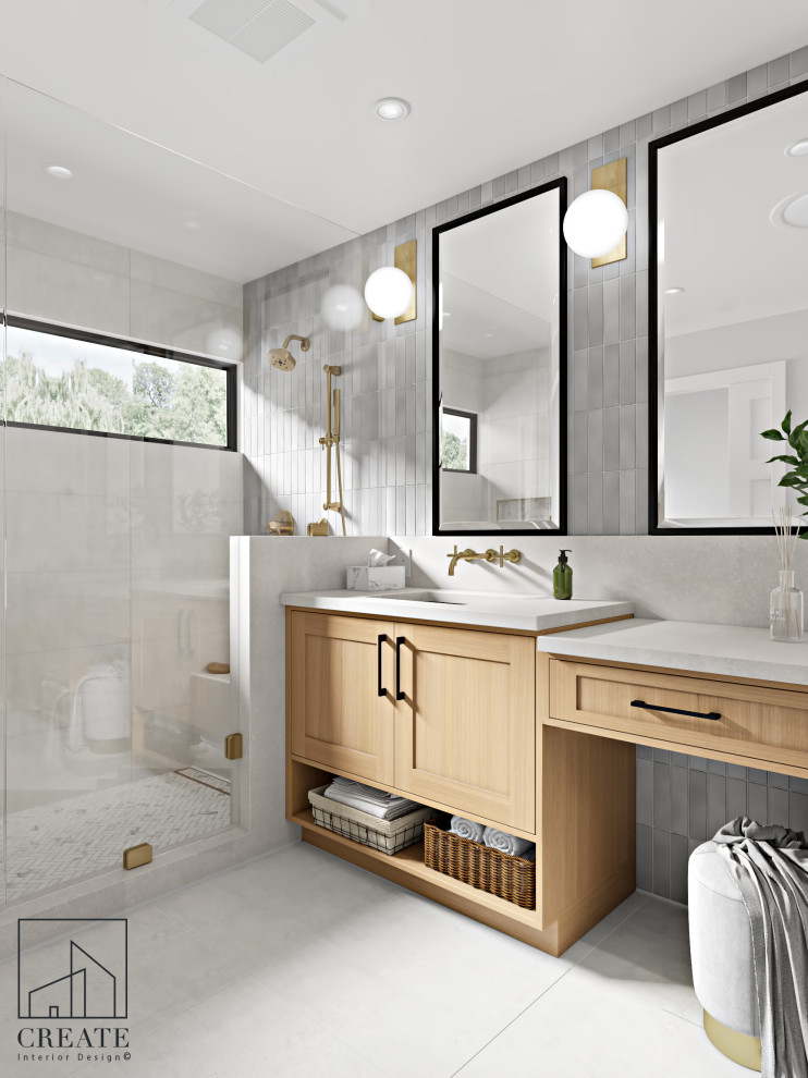 Light & Bright Master Bathroom - Modern - Bathroom - San Francisco - by ...