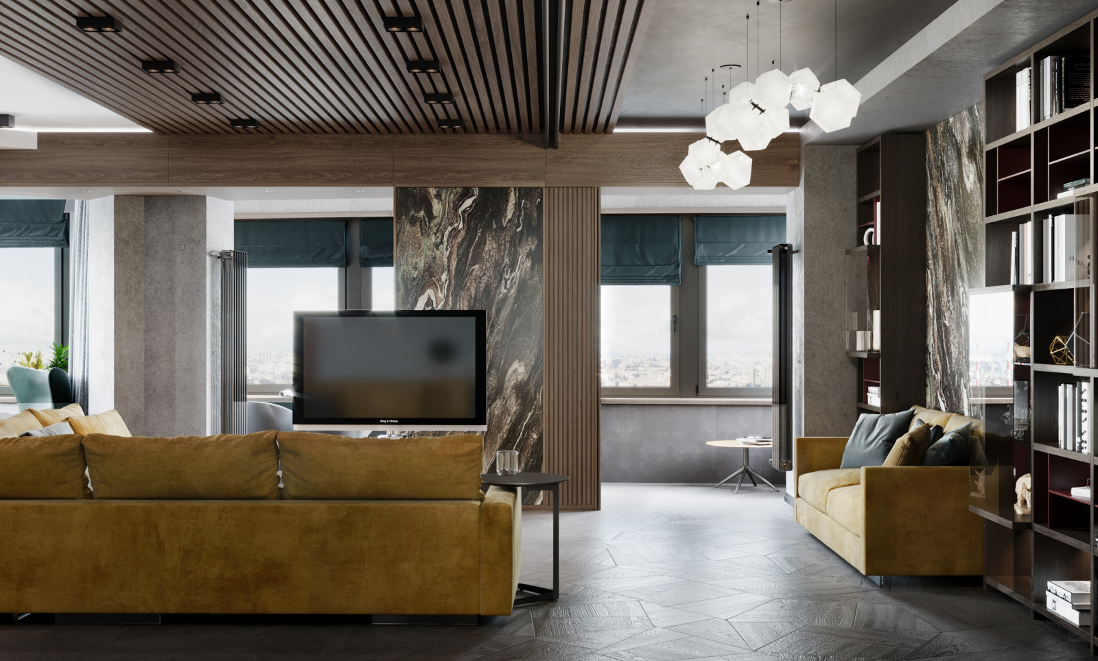 Квартира 160 м² в ЖК «Воскресенская, 4»