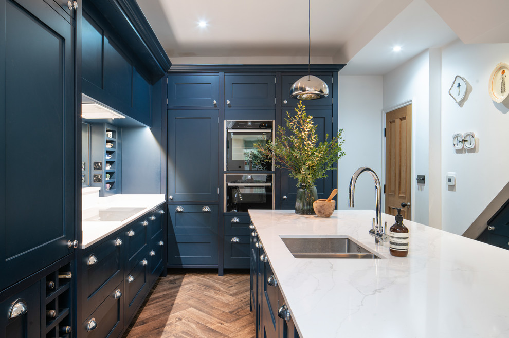 Traditional kitchen in London.