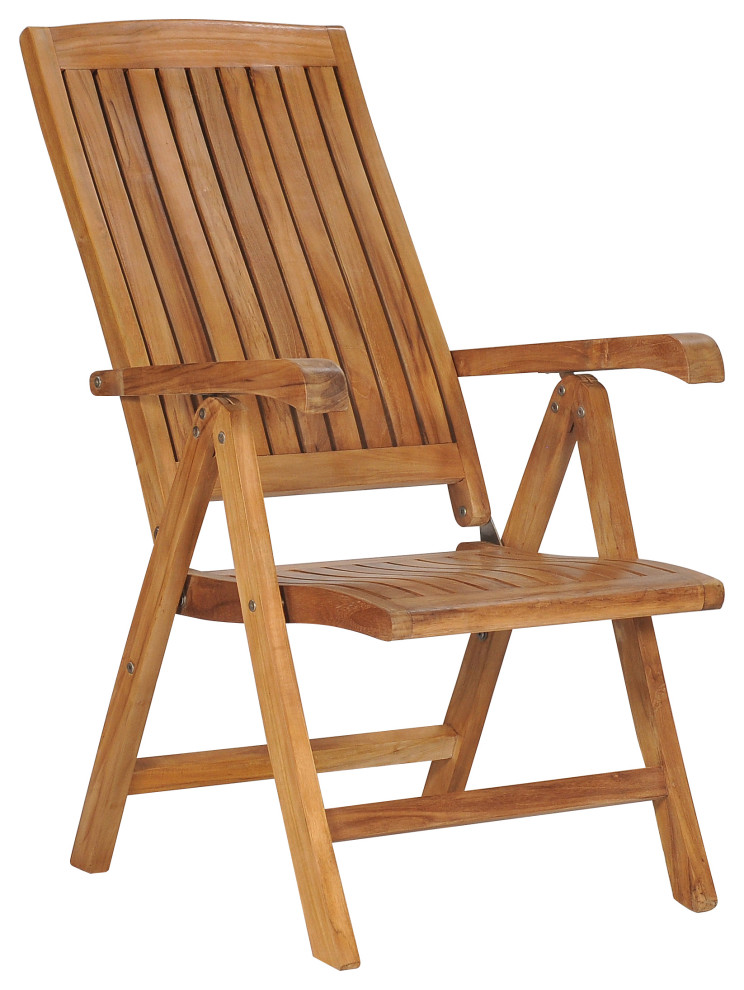 teak outdoor reclining chairs