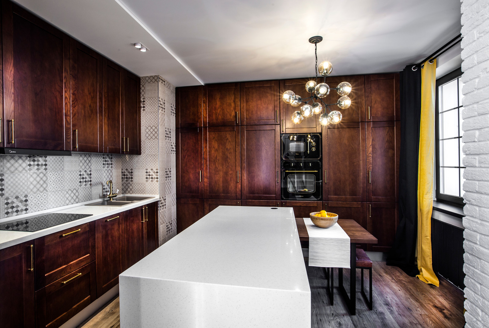 дизайн интерьера трехкомнатной квартиры