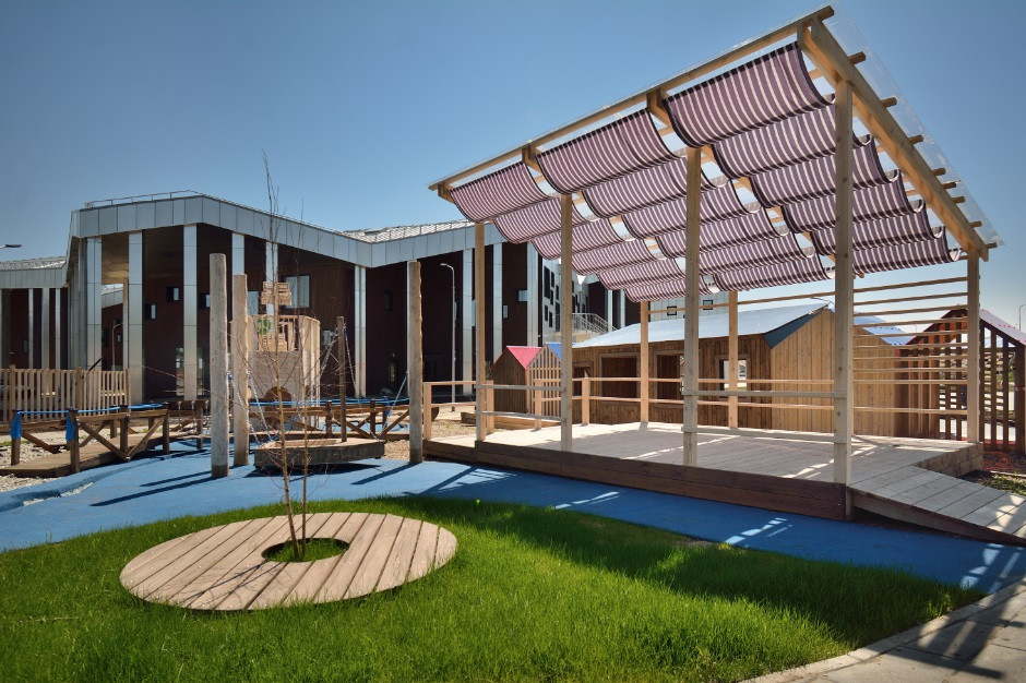 Благоустройство Иркутск - детская площадка