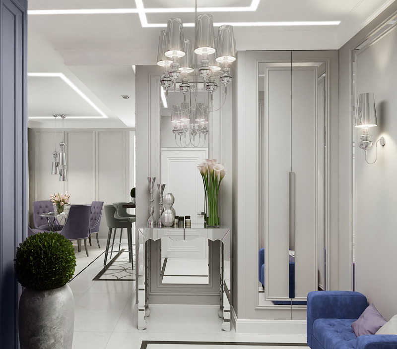 Квартира в стиле арт-деко для молодой пары