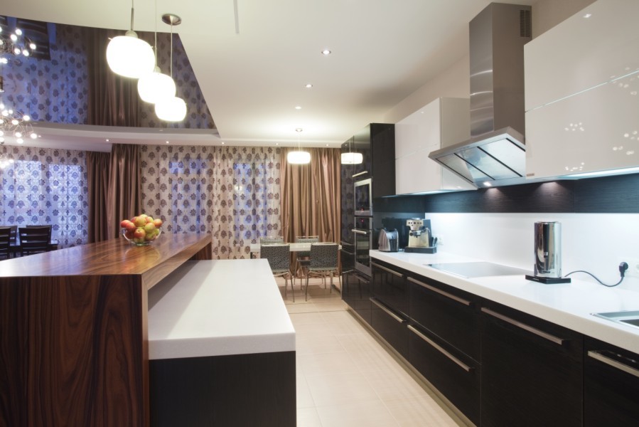 Современный стиль. Экзотический шпон.