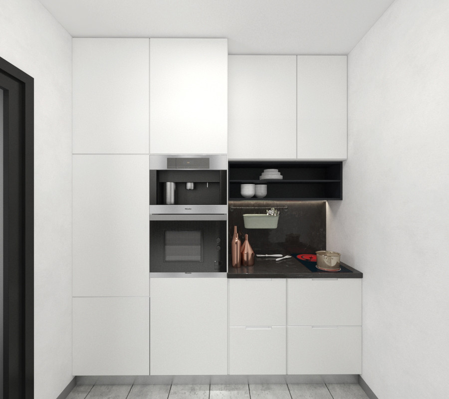 Маленькая кухня на 2 этаже