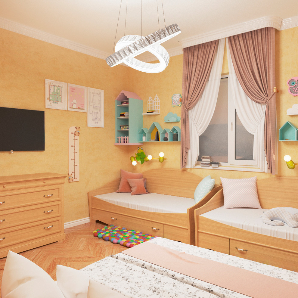 Дизайн интерьера коттеджа в Киеве 150 кв.м