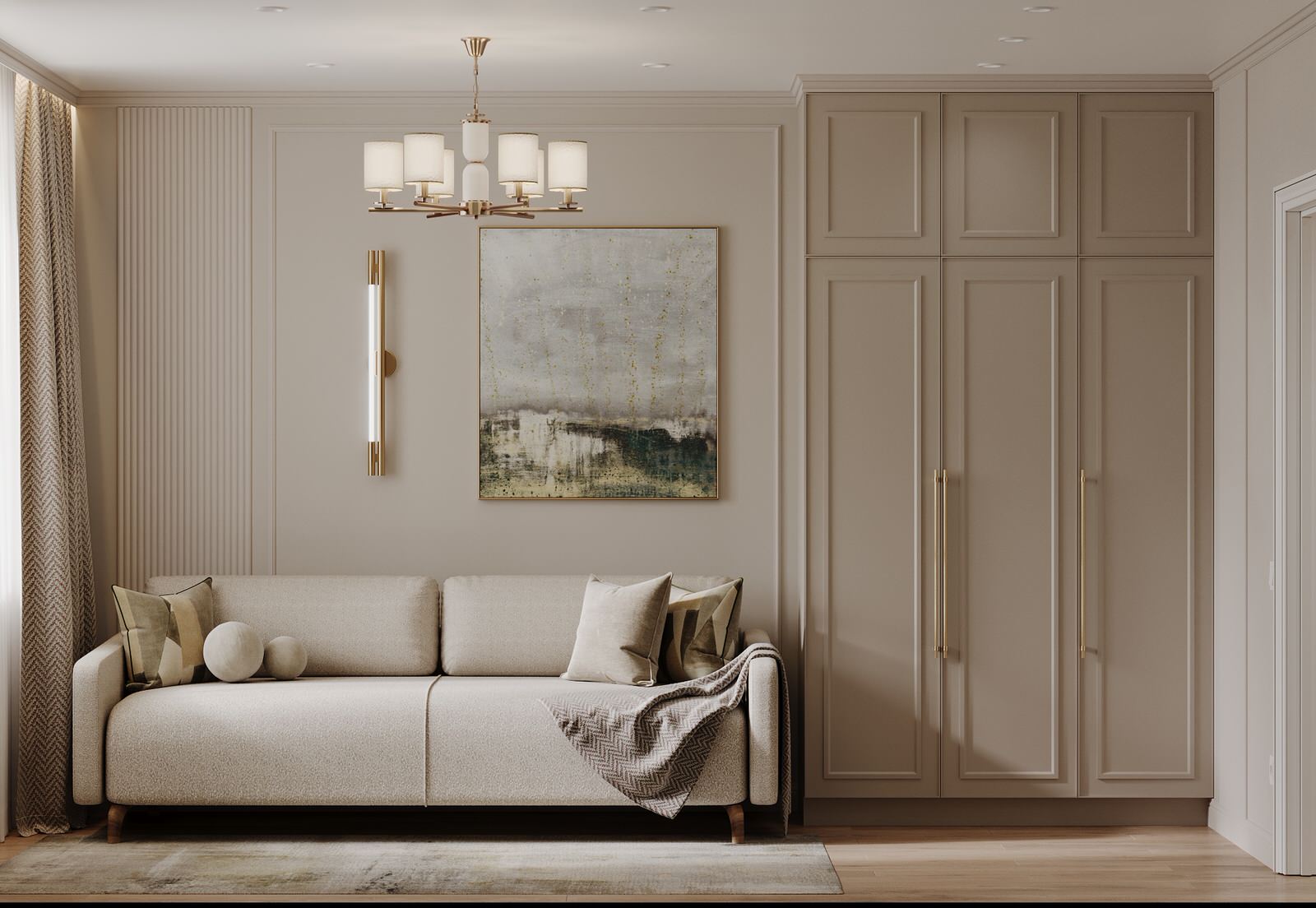 Интерьер квартиры в ЖК "Все свои"